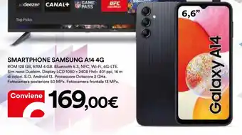 Ipercoop SMARTPHONE SAMSUNG A14 4G offerta