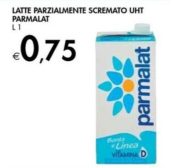 Bennet Parmalat Latte Parzialmente Scremato Uht offerta