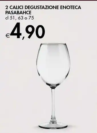 Bennet Pasabahce 2 CALICI DEGUSTAZIONE ENOTECA offerta