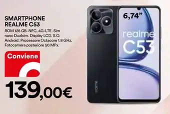 Ipercoop SMARTPHONE REALME C53 offerta