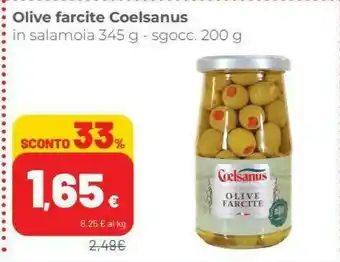 Coop Coelsanus Olive Farcite In Salamoi offerta