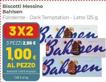 Coop Bahlsen Dark Temptation - Messino 125 g(ml) offerta