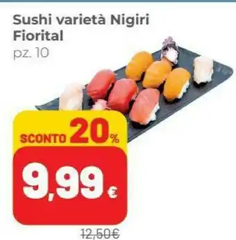 Coop Fiorital Sushi Varietà Nigiri offerta