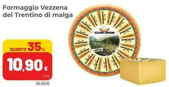 Coop Vezzena Del Trentino Formaggio Di Malga offerta