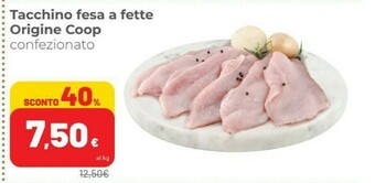 Coop Coop Tacchino Fesa A Fette Origine offerta