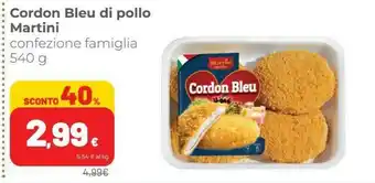 Coop Martini Cordon Bleu offerta