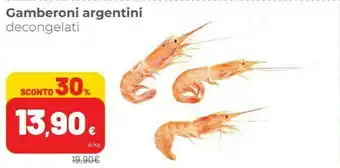 Coop Gamberoni Argentini Decongelati offerta