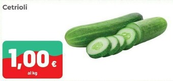 Coop Cetrioli offerta