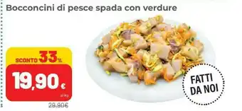 Coop Bocconcini Di Pesce Spada Con Verdure offerta