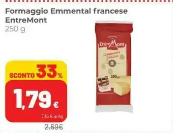 Coop Entremont Formaggio Emmental Francese offerta