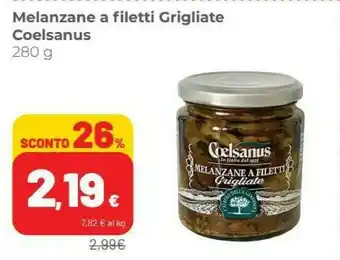 Coop Coelsanus Melanzane A Filetti Grigliate offerta