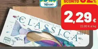 Coop Astro Filetto Di Trota offerta