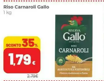 Coop Gallo Riso Carnaroli offerta