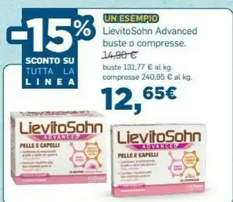 Un Esempio Lievitosohn Advanced Buste O Compresse