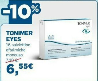 Coop Tonimer Eyes 16 Salviettine Oftalmiche Monouso offerta