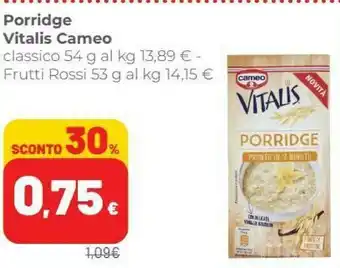 Coop Cameo Porridge Vitalis offerta