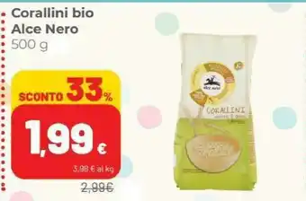 Coop Alce Nero Corallini Senatore Cappelli 500 G(ml) offerta