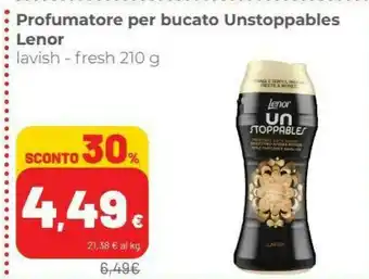 Coop Lenor Unstoppables Fresh Granuli 210 G offerta