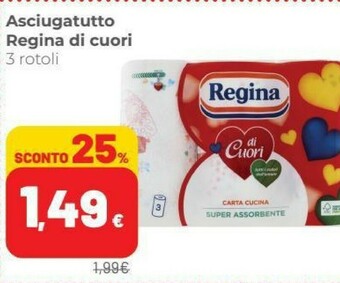 Coop Regina Asciugatutto Di Cuori offerta