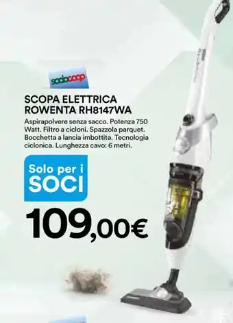 Ipercoop SCOPA ELETTRICA ROWENTA RH8147WA offerta
