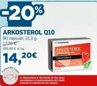 Coop Arkosterol Q10 60 Capsule offerta