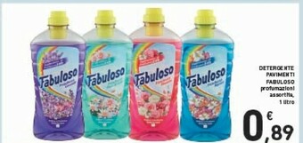 Conad Fabuloso Detergente Pavimenti offerta