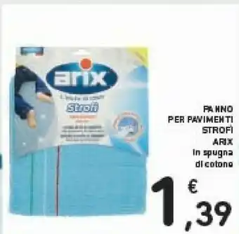 Conad Arix Strofi Panno Per Pavimenti In Spugna offerta