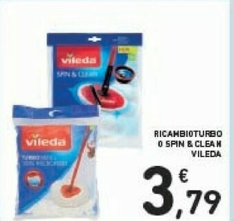 Conad Vileda Ricambioturbo O Spin & Clean offerta