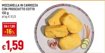 Galassia MOZZARELLA IN CARROZZA CON PROSCIUTTO COTTO offerta