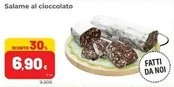 Coop Salame Al Cioccolato offerta
