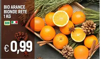 Galassia BIO ARANCE BIONDE RETE 1 KG offerta
