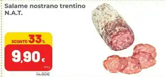 Coop N.A.T Salame Nostrano Trentino offerta