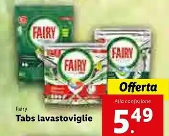 Fairy Tabs Lavastoviglie