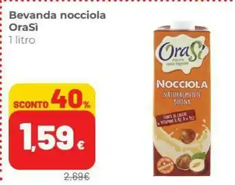 Coop Orasi Bevanda Nocciola offerta