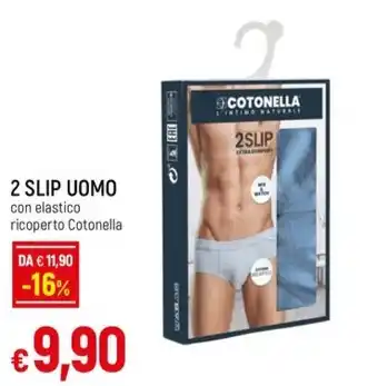 Galassia 2 SLIP UOMO COTONELLA offerta