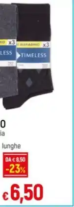 Galassia 3 CALZE UOMO lunghe offerta