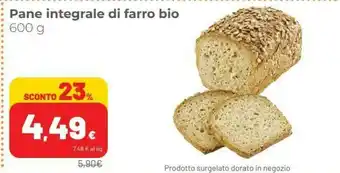Coop Pane Integrale Di Farro Bio offerta