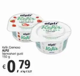 Alter Discount Kefir Cremoso ALPLI bianco/vari gusti 150 g offerta