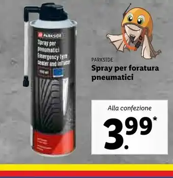 Parkside Spray Per Foratura Pneumatici