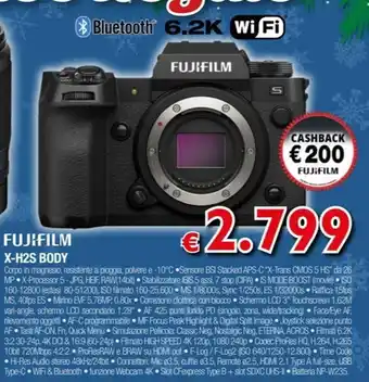 FUJIFILM X-H2S BODY