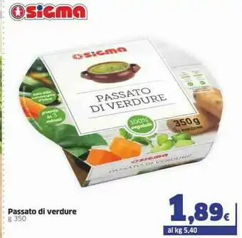 Sigma Osigma Passato Di Verdure 350 G offerta