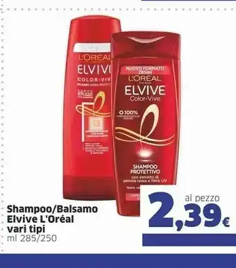 Sigma L'Oreal L’Oréal Paris Elvive Color-Vive 2-in-1 Shampoo 250ml Donne 2-in-1 Shampoo&Balsamo offerta