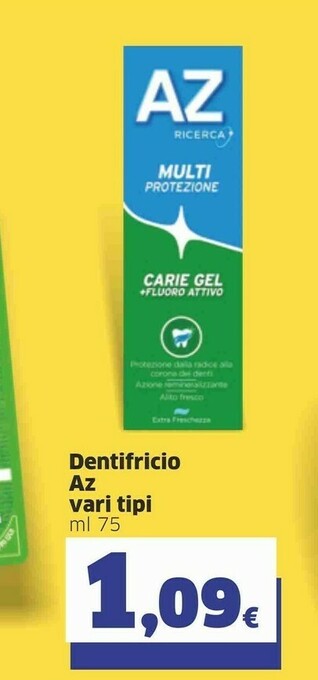 Sigma Az Dentifricio offerta