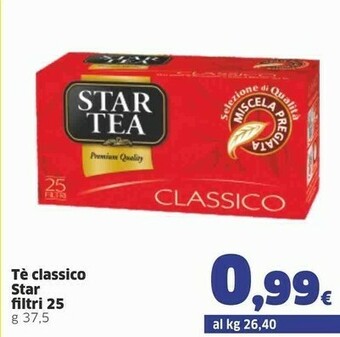 Sigma Star Tea - Star Tea Classico offerta