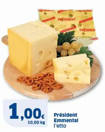 Sigma Président Emmental l'etto offerta