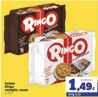 Sigma Pavesi Ringo Vaniglia offerta