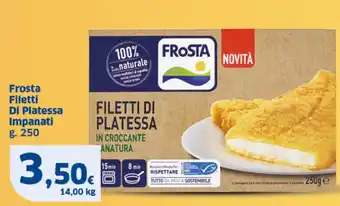 Sigma Frosta Filetti Di Platessa Impanati g. 250 offerta