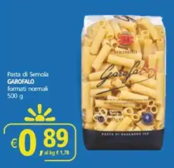 Alter Discount Pasta di Semola GAROFALO formati normali 500 g offerta