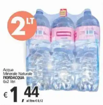 Alter Discount Acqua Minerale Naturale FIORDACQUA 6x2 litri offerta