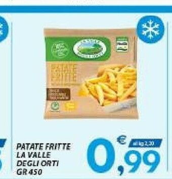 Vivo Supermercati Vallè La Valle Degli Orti Patate Fritte offerta